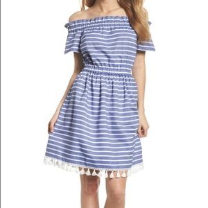 Elise J striped dress